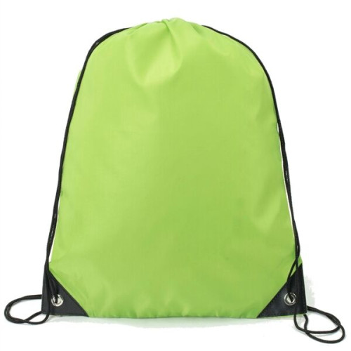Heavy Duty Drawstring Backpack w/ Reinforced Edge (14"x18")