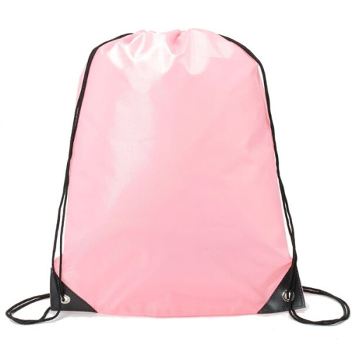 Heavy Duty Drawstring Backpack w/ Reinforced Edge (14"x18")