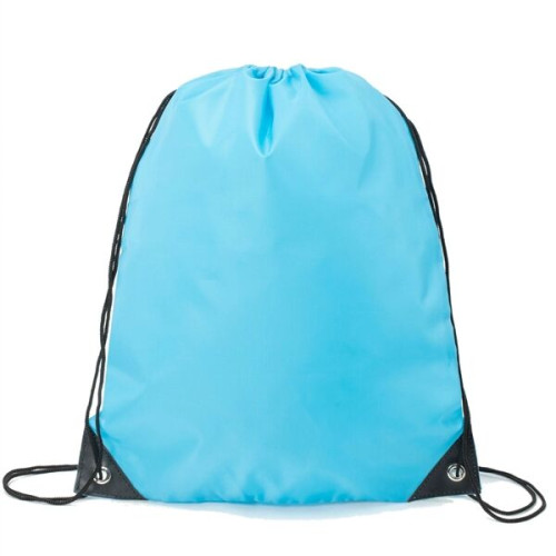 Heavy Duty Drawstring Backpack w/ Reinforced Edge (14"x18")