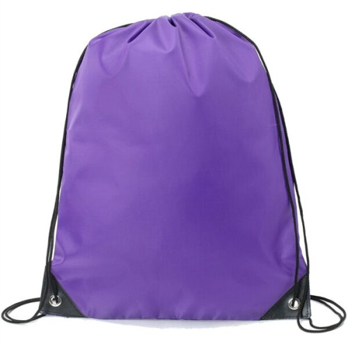 Heavy Duty Drawstring Backpack w/ Reinforced Edge (14"x18")