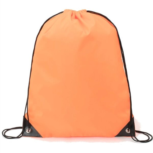 Heavy Duty Drawstring Backpack w/ Reinforced Edge (14"x18")