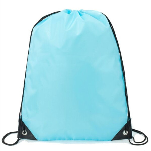 Heavy Duty Drawstring Backpack w/ Reinforced Edge (14"x18")