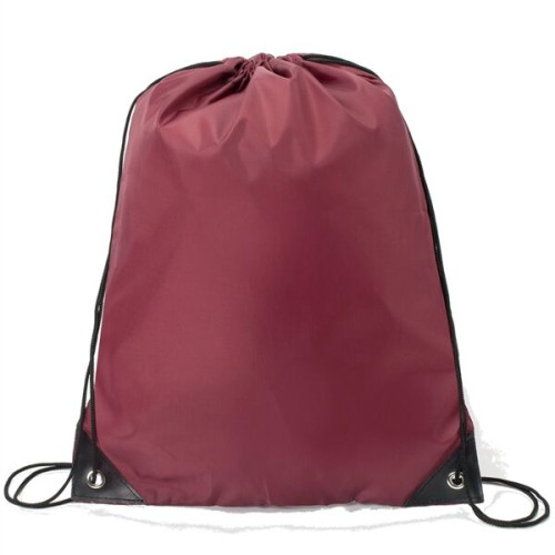 Heavy Duty Drawstring Backpack w/ Reinforced Edge (14"x18")