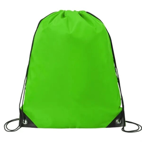 Heavy Duty Drawstring Backpack w/ Reinforced Edge (14"x18")