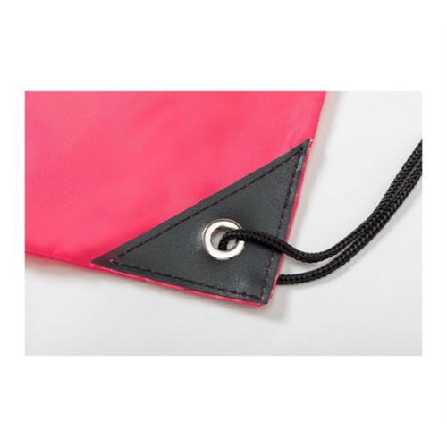 Drawstring Backpack w/ Front Pocket & Earphone Slot 14"x18"