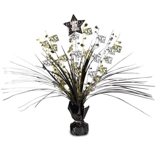 Black Tie New Year 18" Centerpiece