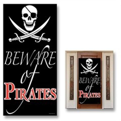 Beware of Pirates Door Cover