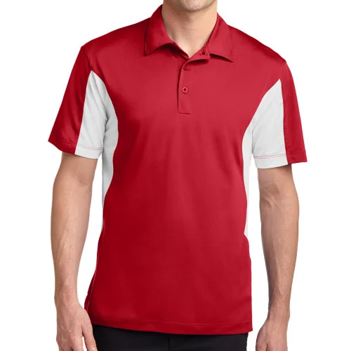 Sport-Tek® Side Blocked Micropique Sport-Wick® Polo