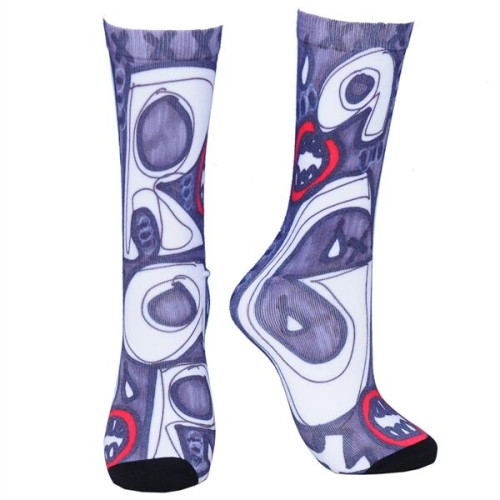 Crew 360 digital print unisex socks w/ full customization