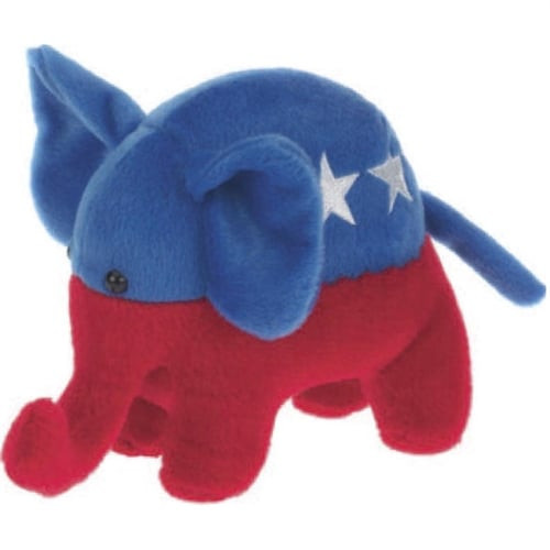 Patriotic Plush- Elephant
