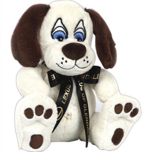 10" Nature Stuffed Animal-  Big Paw Puppy Dog