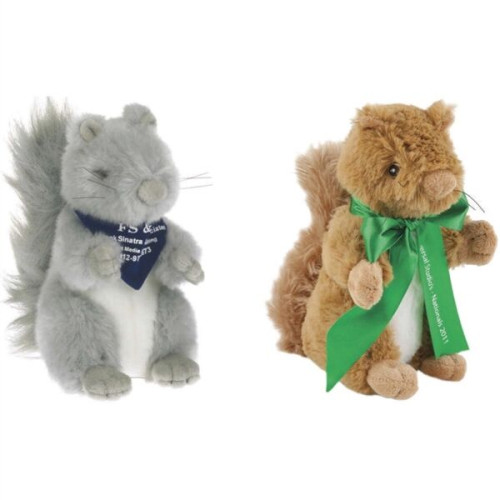 Plush Outdoor Animal- Grey Squirrel