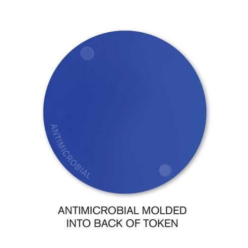 MicroHalt Plastic Token, Full Color Digital
