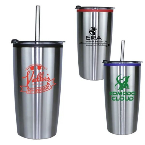 20 oz. Niagara Tumbler with Stainless Straw/Flip Top Lid