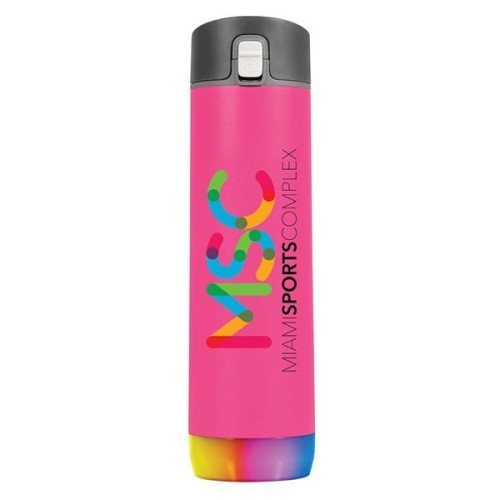 HidrateSpark® 21 oz. PRO with Chug Lid, Full Color Digital
