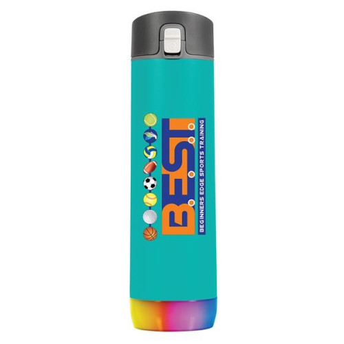 HidrateSpark® 21 oz. PRO with Chug Lid, Full Color Digital