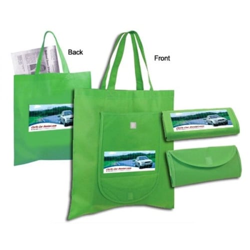 NW Fold 'n Go Tote Bag, Full Color Digital