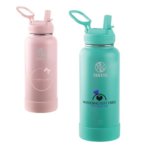 Takeya® 32 oz. Actives with Straw Lid, Full Color Digital