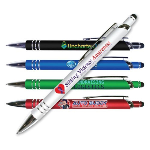 Halcyon® Vortex Metal Pen/Stylus, Full Color Digital