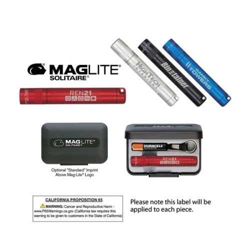 K3A MAGLITE® Solitaire 1AAA, Laser Engraved