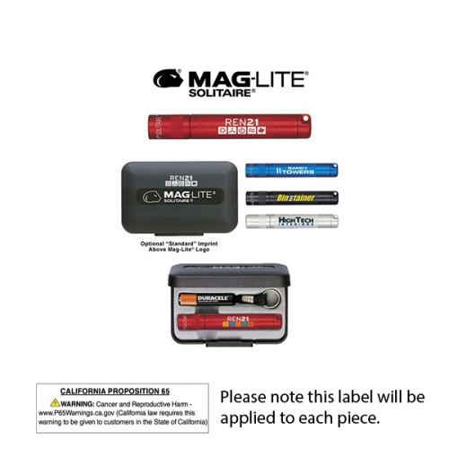 K3A MAGLITE® Solitaire 1AAA, Laser Engraved