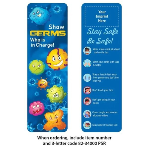 Bookmark, Full Color Digital (2 Side Custom Imprint)