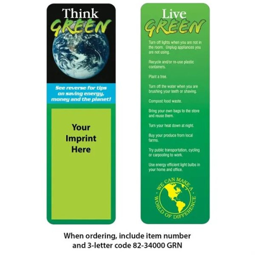 Bookmark, Full Color Digital (2 Side Custom Imprint)