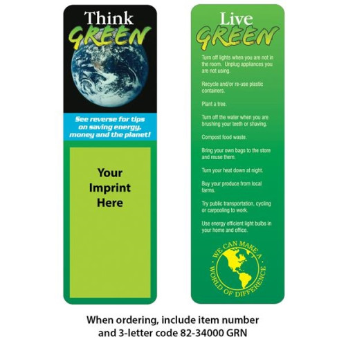 Bookmark, Full Color Digital (2 Side Custom Imprint)