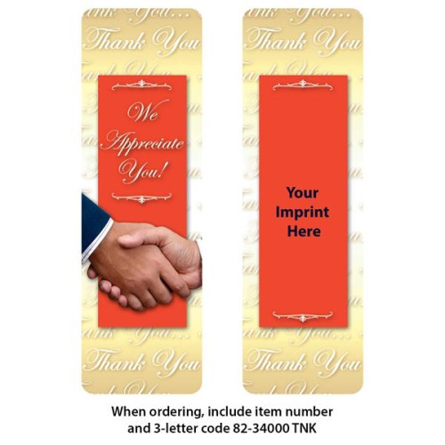 Bookmark, Full Color Digital (2 Side Custom Imprint)