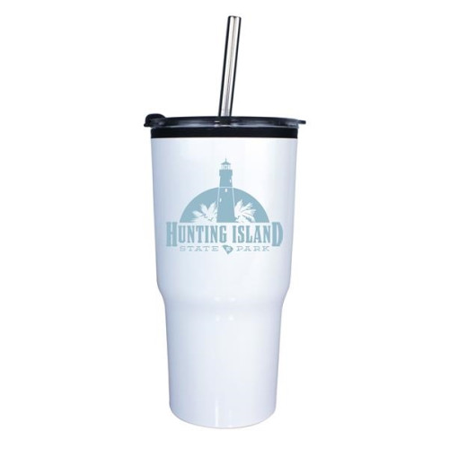 20 oz. Ares Tumbler with Stainless Straw/Flip Top Lid
