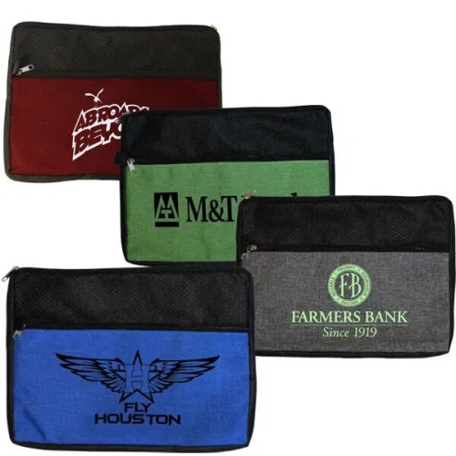 Double Zipper Accessory Bag