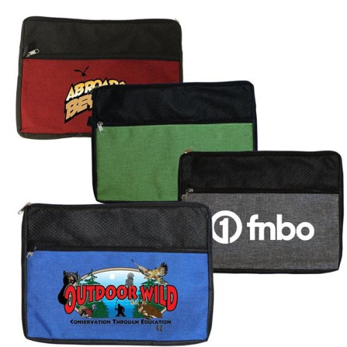 Double Zipper Accessory Bag