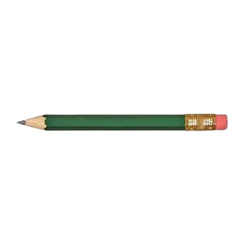 Hex Golf Pencils with Erasers
