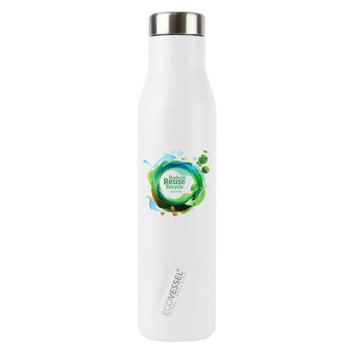 EcoVessel® 25 oz. Aspen Bottle, Full Color Digital