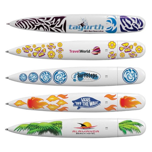 Surfboard Pen, Full Color Digital