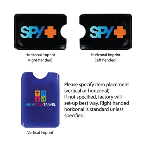 RFID Card Holder, Full Color Digital