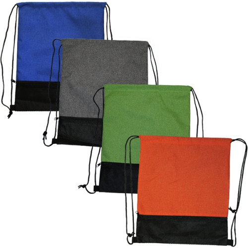 Blank, Mesh Pocket Backpack