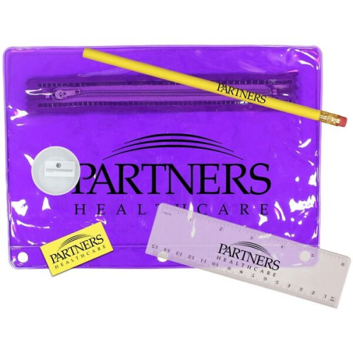 Premium Transparent School Kit