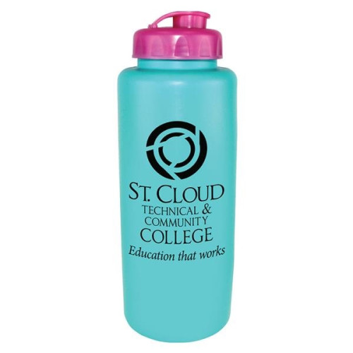 32 oz. Grip Bottle with Flip Top Cap