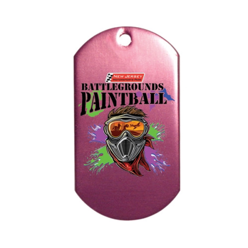 Dog tag , 4-1/2" ball chain, FCD