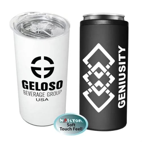 Halcyon® 12 oz. Slim Tumbler/Can Cooler