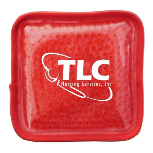 Plush Square Gel Bead Hot/Cold Pack