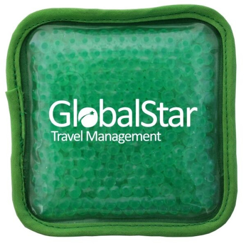 Plush Square Gel Bead Hot/Cold Pack