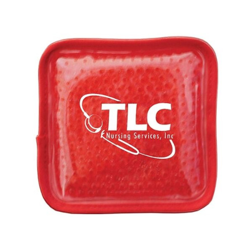Plush Square Gel Bead Hot/Cold Pack