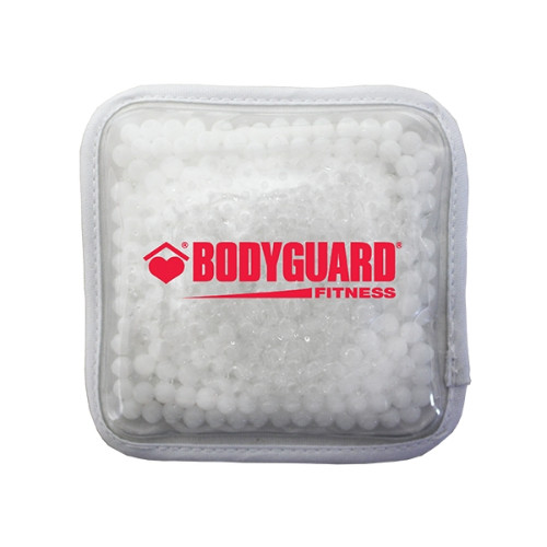 Plush Square Gel Bead Hot/Cold Pack