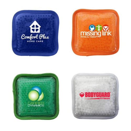 Plush Square Gel Bead Hot/Cold Pack