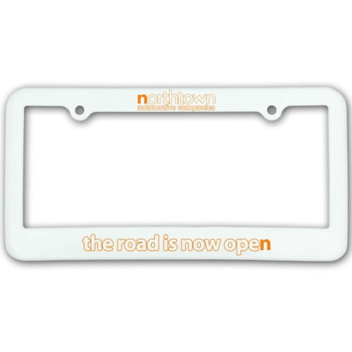 2 Holes License Plate Frame