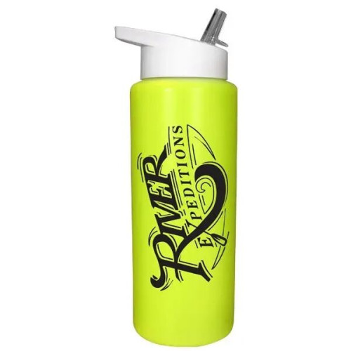 32 oz. Sports Bottle with Straw Cap Lid