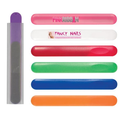 Nail File In Plastic Sleeve, Full Color Digital