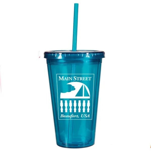 16 oz. Victory Acrylic Tumbler with Straw Lid